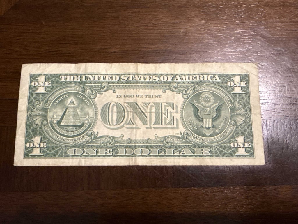 1957 A $1.00 Star Note - Image 2
