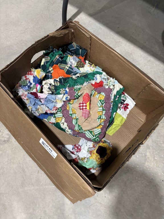 Box of Quilt Tops