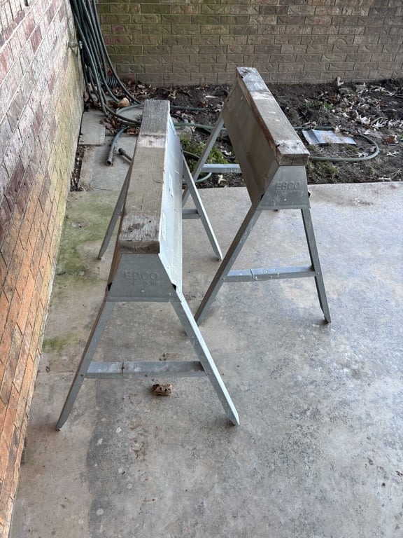 Pair of Sawhorses - Image 2