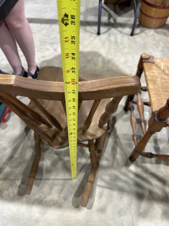 Wooden rocker - Image 3