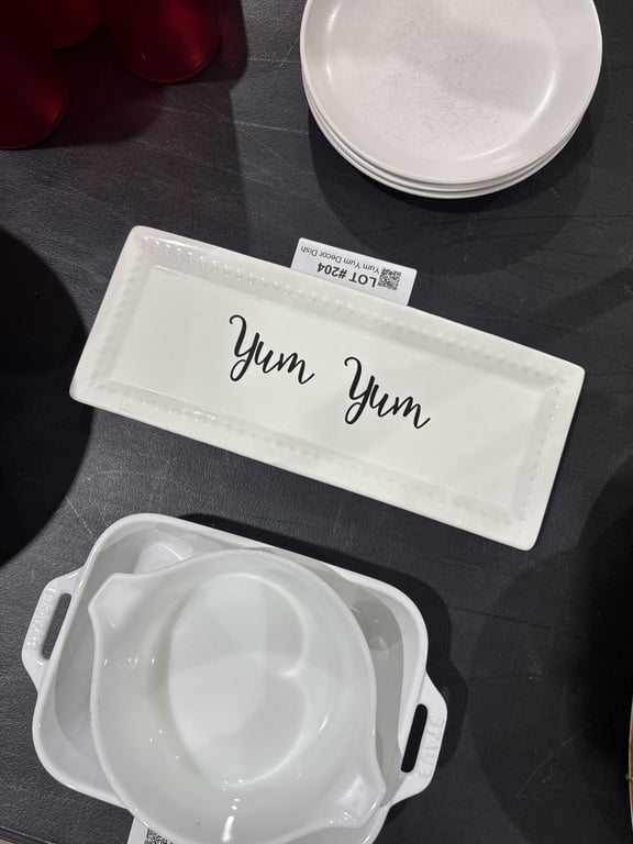 Yum Yum Decor Dish