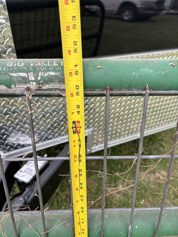 Green Metal Gate (67") - Image 5