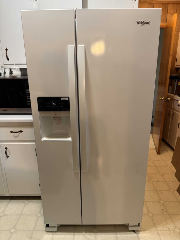 WHIRLPOOL SIDE BY SIDE STAINLESS 