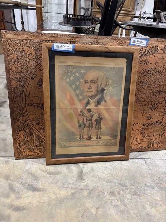 George Washington Framed Picture