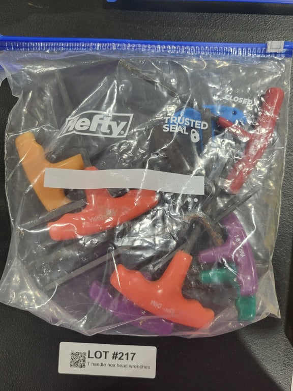 T handle hex head wrenches