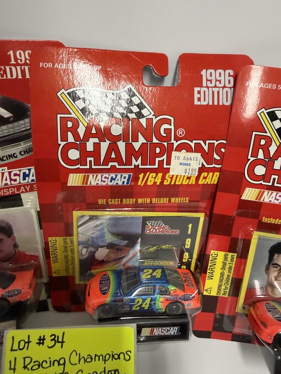 4 RACING CHAMPIONS JEFF GORDON - Image 4