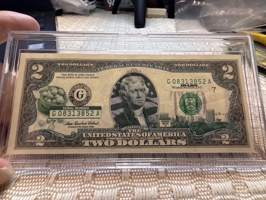 2003 A $2 Idaho Note