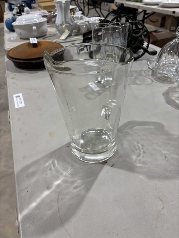 Pressed Glass Pitcher - Image 2
