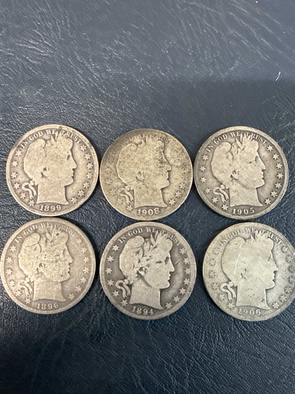 Barber Half Dollars