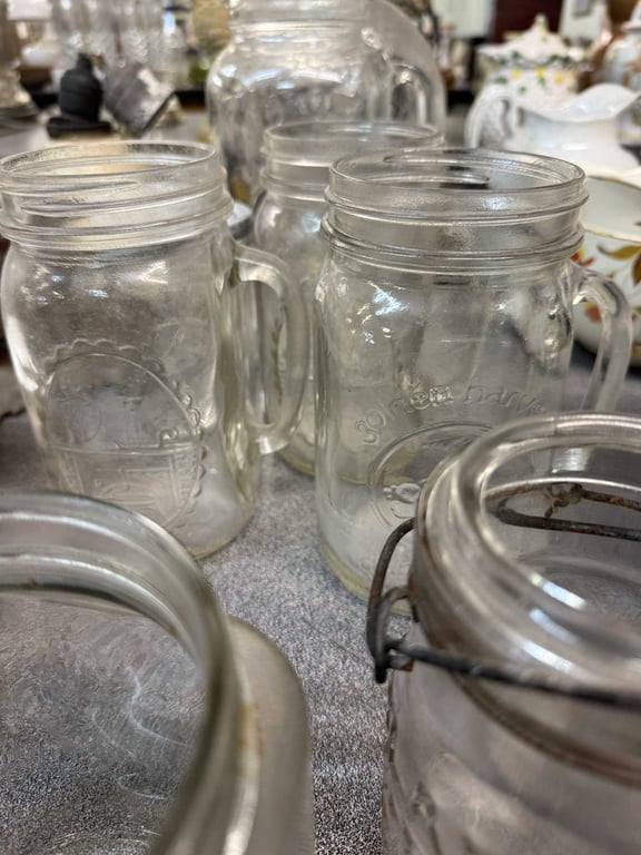 GROUPING OF MASON & BALL JARS - Image 2