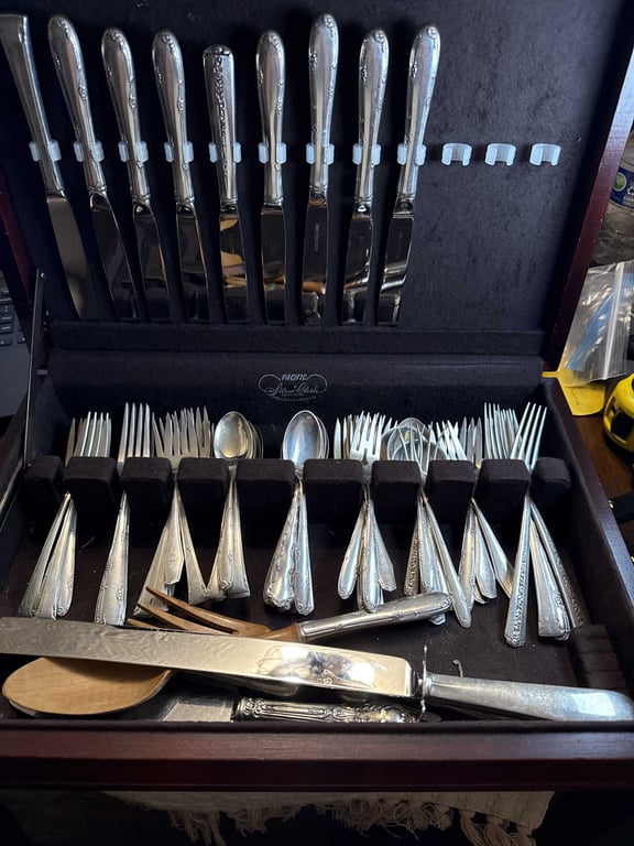 68 pc Sterling Silver Flatware
