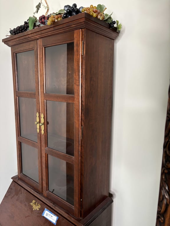 Queen Anne Style Secretary Desk - Image 5