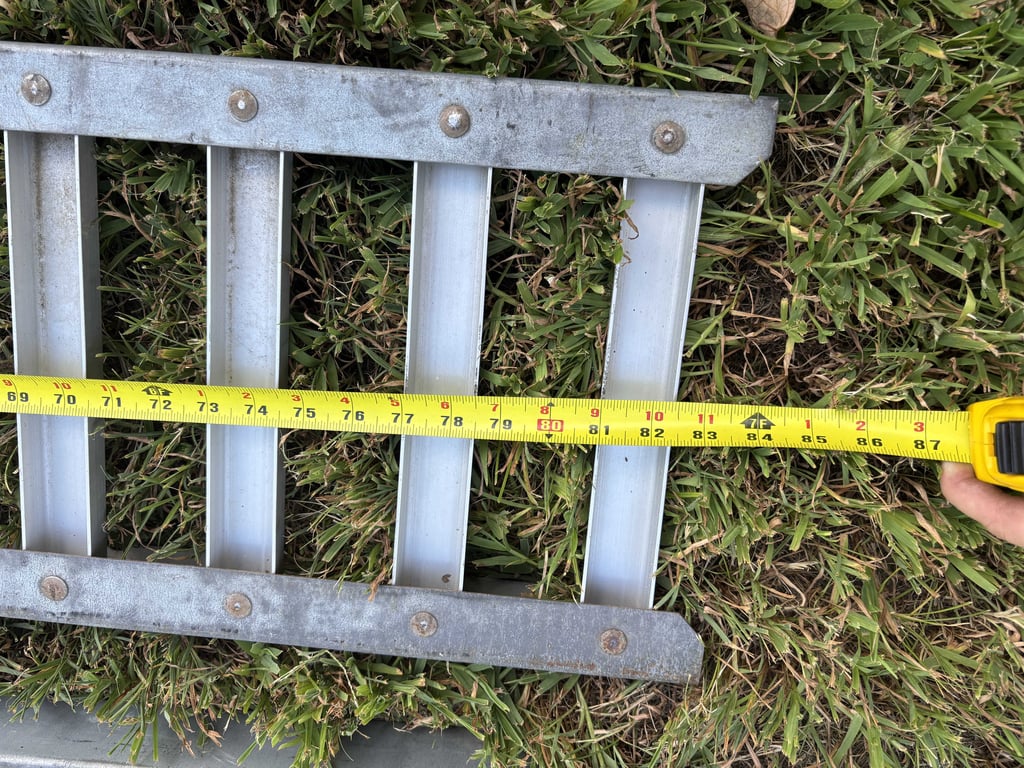 Aluminum folding ramps - Image 2