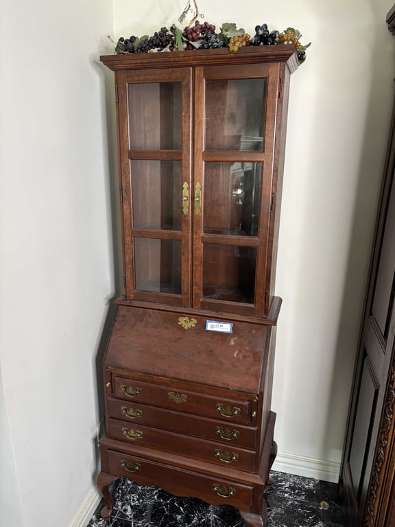 Queen Anne Style Secretary Desk - Image 2