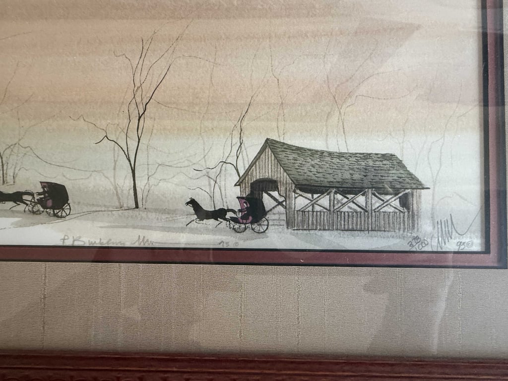 P BUCKLEY MOSS "EVEN SONG AT LONG GROVE" - Image 3