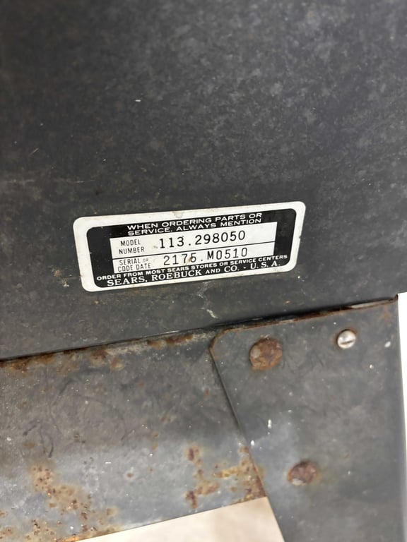 Craftsman 10" table saw - Image 5