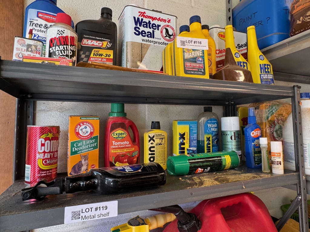 Top 2 shelves assorted contents - Image 3