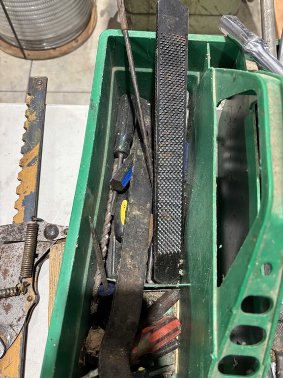 Green Tray with Misc Tools - Image 2