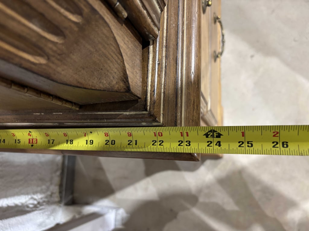 Lexington Queen French Country Style Armoire - Image 12