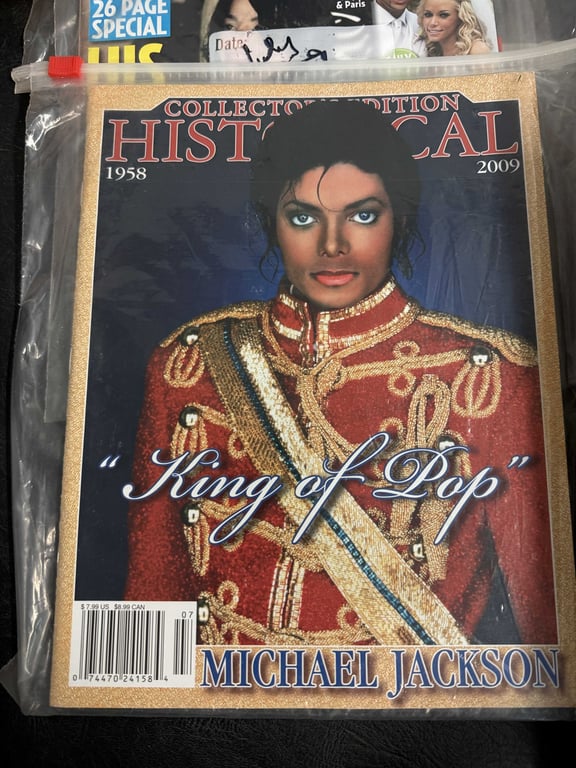 5 MICHAEL JACKSON COLLECTIBLE MAGAZINES - Image 3