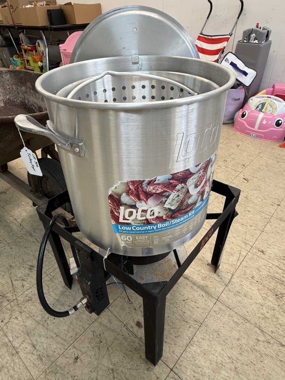 LOW COUNTRY BOIL STEAM KIT