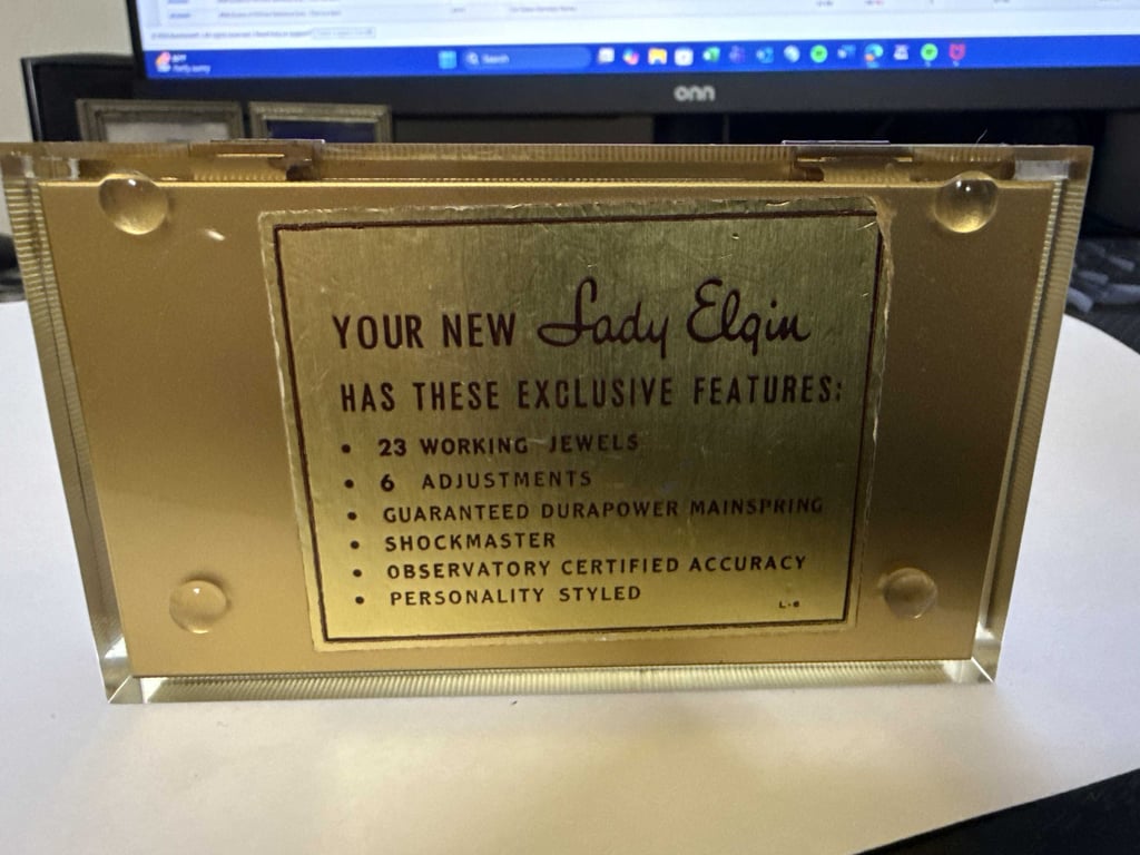 Lady Elgin Watch - Image 5
