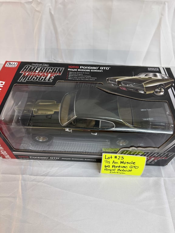 1:18 AM. MUSCLE 69 PONTIAC GTO ROYAL BOBCAT EDT. - Image 2