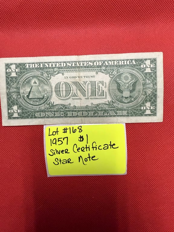 1957 $1 SILVER CERTIFICATE STAR NOTE - Image 2