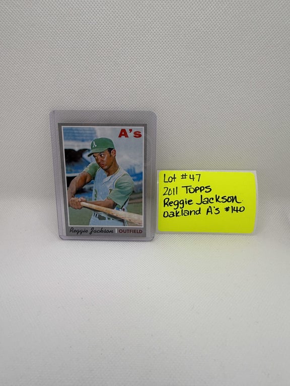 2011 TOPPS REGGIE JACKSON