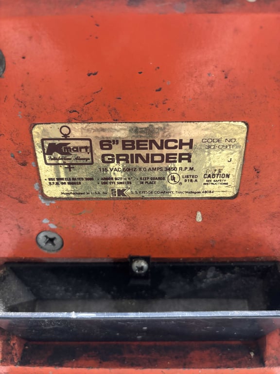 6" Bench Grinder - Image 2