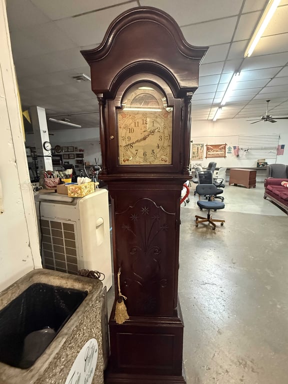 RARE RIDGEWAY GRANDFATHER CLOCK