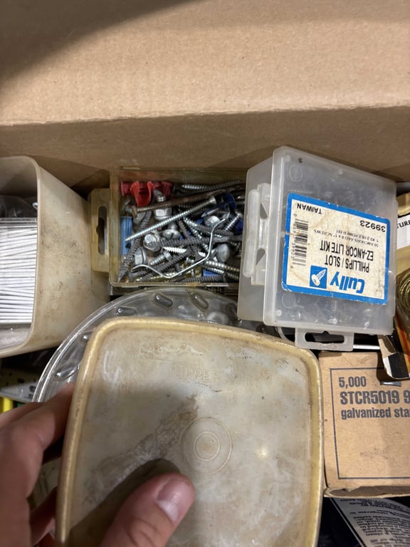 Box misc nails, screws, etc - Image 2