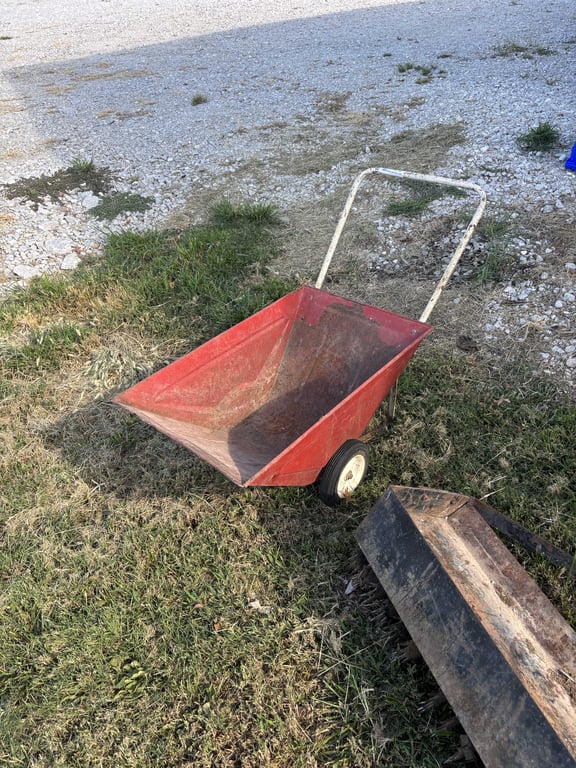 Metal garden cart
