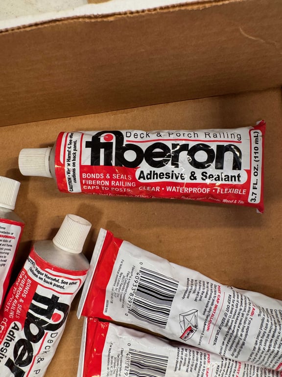 6 tubes adhesive & sealant  - Image 2