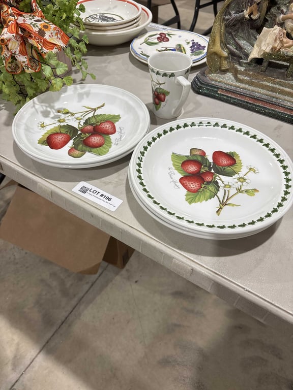 6 Piece Portmeirion Dish Set and Cup