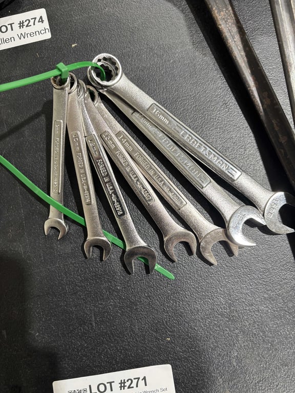 Craftsman 7 Piece Metric Wrench Set - Image 2
