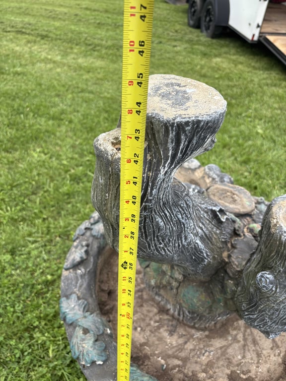 3 pc concrete planter - Image 5