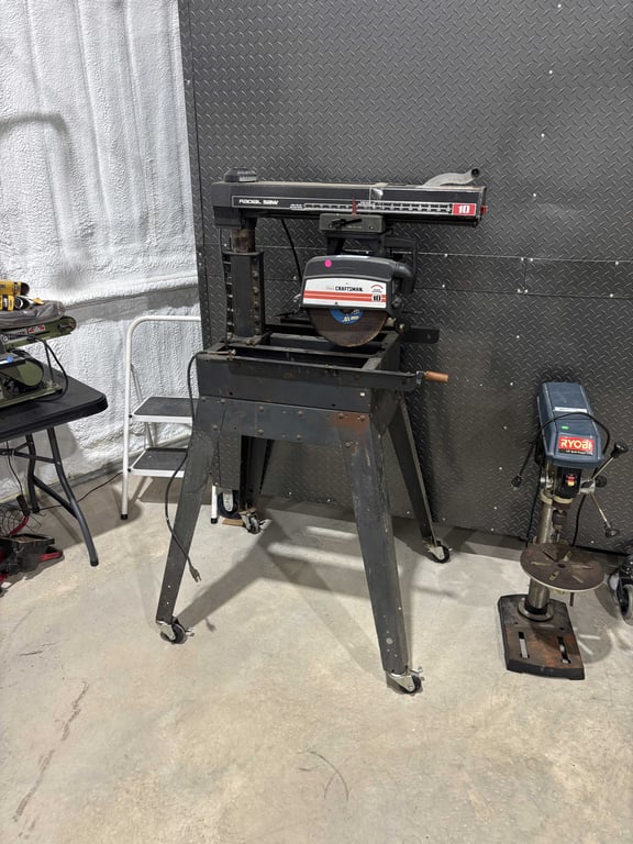 Craftsman Portable 10" Radial Saw