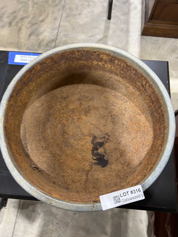 Galvanized pan - Image 2