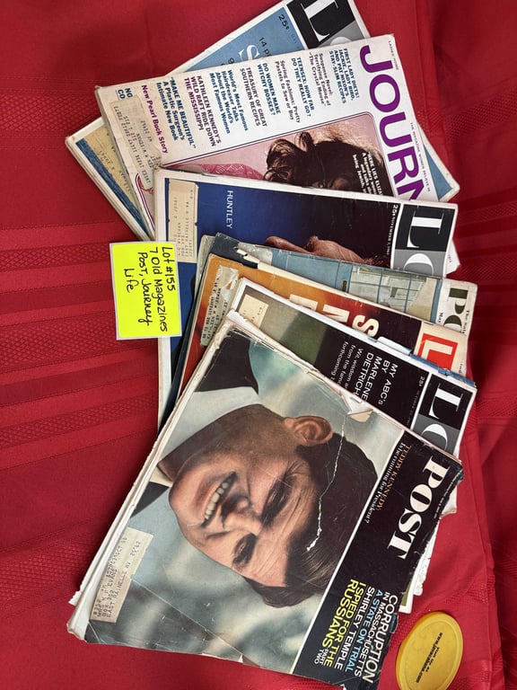 7 OLD MAGAGZINES (POST, JOURNEY & LIFE)