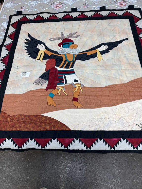 EAGLE KACHINA TAPESTRY