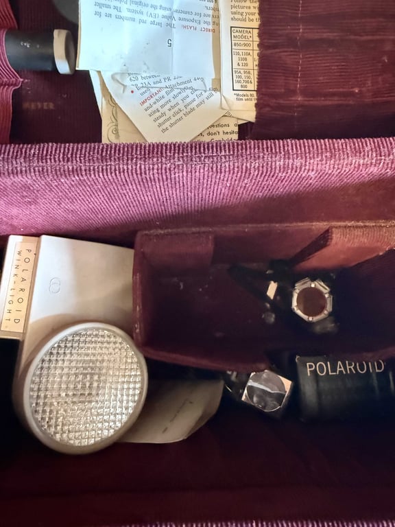 VTG POLAROID LAND CAMERA MOD. 800 - Image 3