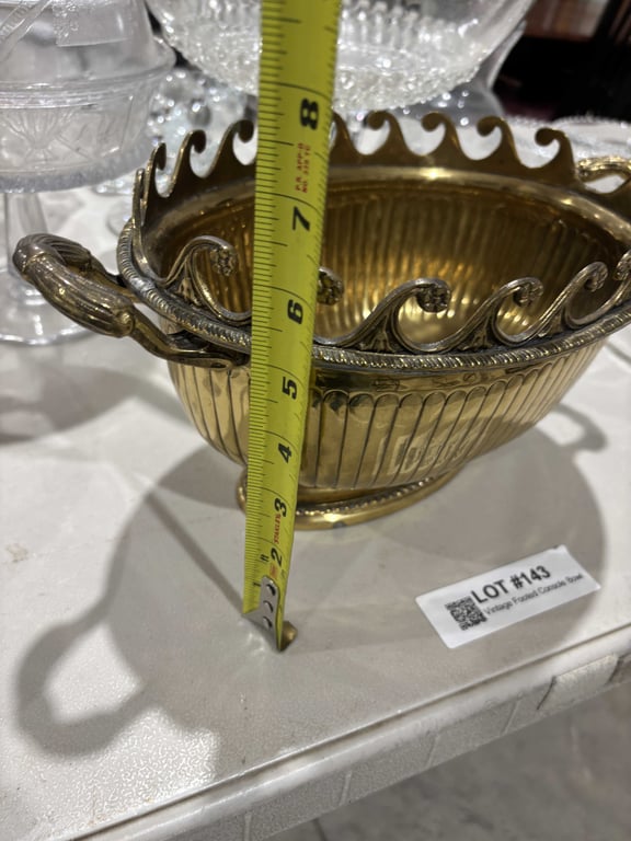 Vintage Footed Console Bowl - Image 5