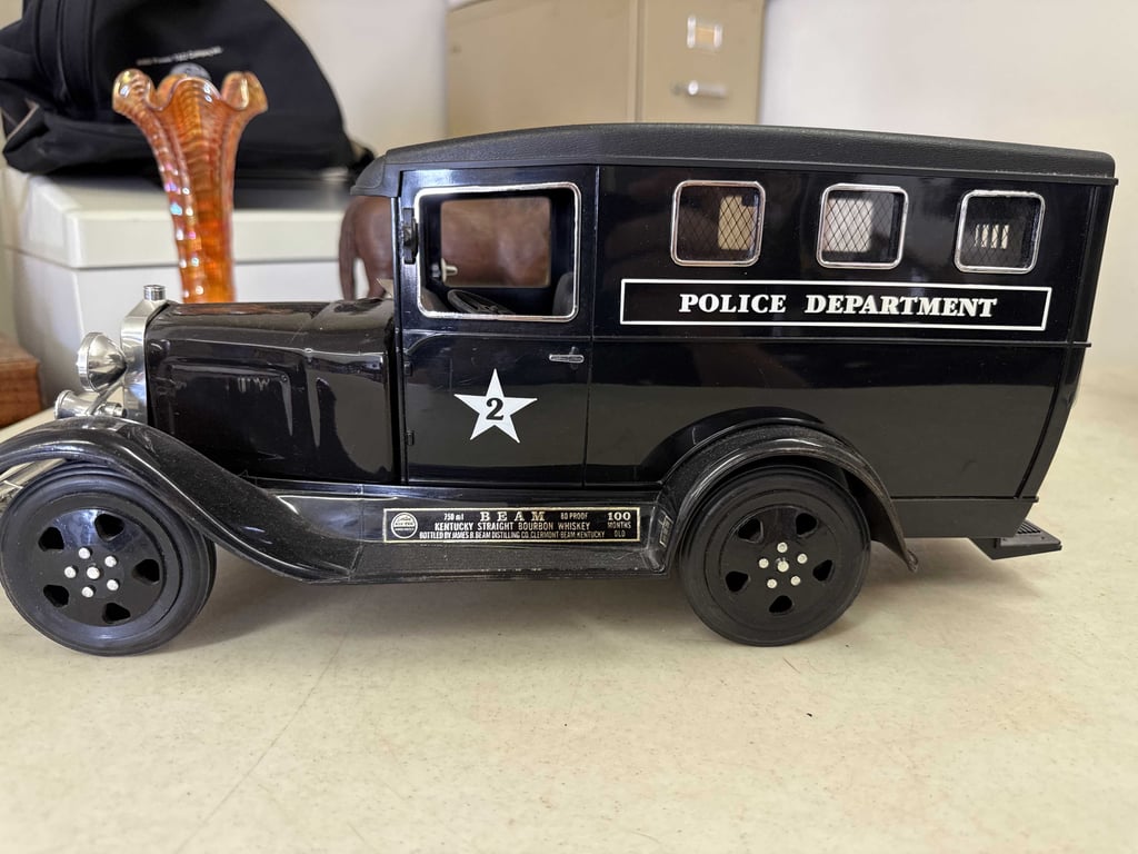 Police Decanter (empty)