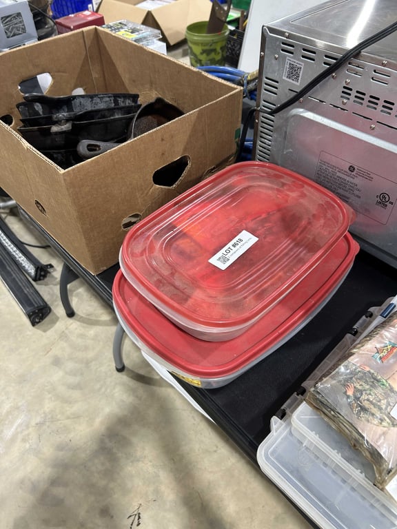 2 containers of fishing lures
