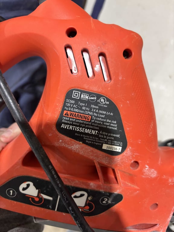 Black and Decker Electric JIgsaw - Image 2
