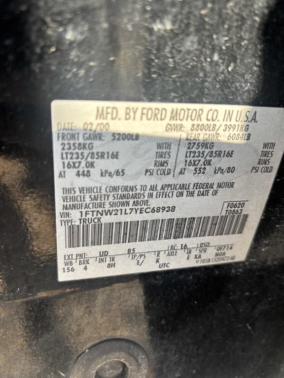 2000 Ford F250 SD XLT 4x4 - Image 28
