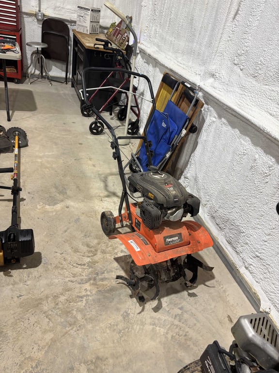 Powermate front tine tiller