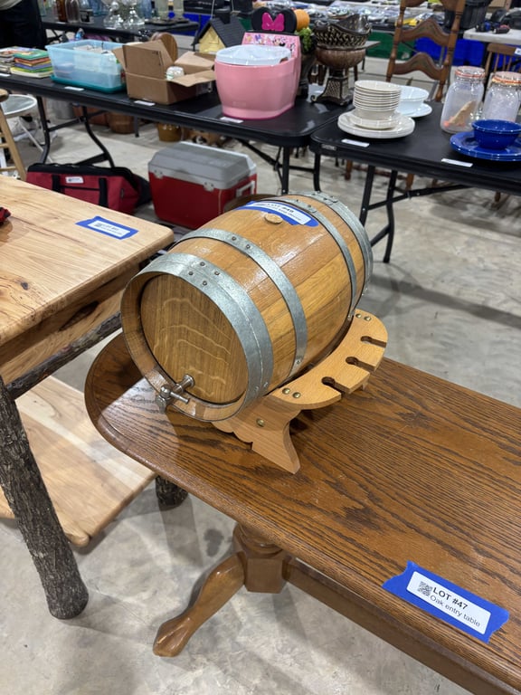 Barrel keg decor