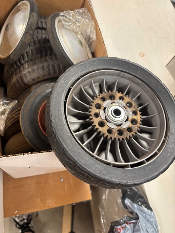 3 boxes of wheels - Image 4